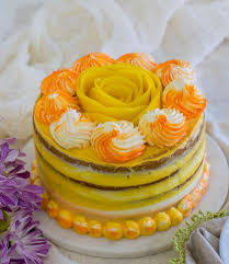 Learn How To Make A Eggless Mango Cake Mango Cake Recipe Without Butter And Eggs A Four Layered Cake With Eggless In 2020 Mango Cake Summer Cake Recipes Fruity Cake