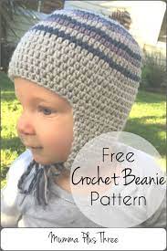 This Free Crochet Beanie Pattern Is Quick And Easy It Uses Half Double Crochet And Can Be Made With Crochet Baby Hat Patterns Crochet Baby Beanie Crochet Baby