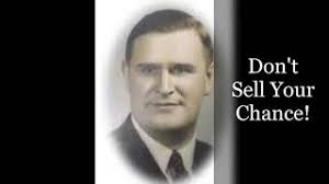 Don't Sell Your Chance" Dr. Percy Ray