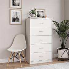 Mainstays Classic 5 Drawer Dresser White Finish Walmart Com Walmart Com With two drawers to storage all kinds of cosmetics, jewelries.