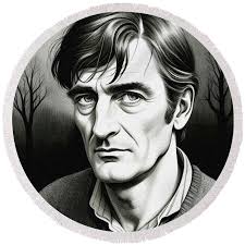 Ted hughes, Author Beach Towel