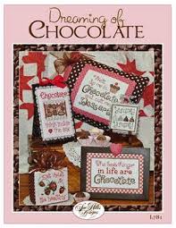 Dreaming Of Chocolate Counted Cross Stitch Pattern Chocolate Cross Stitch Cross Stitch Kits Counted Cross Stitch