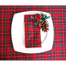 Ekose Kumas Pecete Kirmizi Yesil Ekose Tartan Kumas Tartan