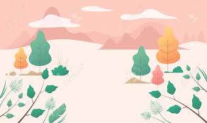 Nature background vector clip arts free clipart clipartlogo com. Tree With Leaves Vector Template Flat Fantasy Design Minimal Nature Background Outdoor Plants Simple Tree And Leaf Design Mountain Clouds Template Decoration Leaves Vector Fantasy Background Royalty Free Cliparts Vectors And Stock