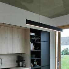 Wohnzimmerlampen online kaufen › otto.de wohnzimmerleuchten dimmbar modern & klassisch led lampen für dein wohnzimmer › kauf auf rechnung! Licht Trend Slim Led Hangeleuchte Dimmbar 2730lm Esstischlampe Schwarz Ebay