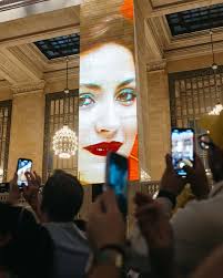 For the first time in decades, every advertisement inside Grand Central  Terminal has been replaced with art. Brandon Stanton, the creator of  @humansofny, has filled the station's walls, screens, and corridors with