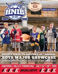 2017 Boys Major Showcase Magazine by Hockey Night in Boston