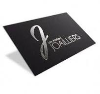 Cartes de visite dorure