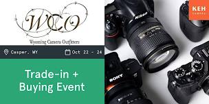 Sell your camera gear (free event) at Wyoming Camera Outfitters