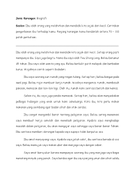 Contoh karangan upsr untuk subjek bahasa melayu bagi murid tahun 6. Contoh Karangan Tahun 5