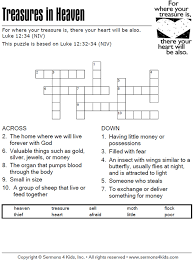 Crosswordheaven.net website analysis (review) crosswordheaven.net has 714 daily visitors and has the potential to earn up to 86 usd per month by showing ads. Treasures In Heaven Crossword Sermons4kids
