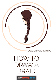 Drawing hair can be intimidating you artists who have never practiced the techniques used for drawing hair. How To Draw A Braid Really Easy Drawing Tutorial