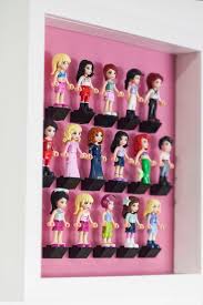 Lego Friends 16 Minifigure Acrylic Mount Insert For Ikea Ribba Frame Anniversaire D Amis De Lego Artisanat De Lego Decoration Chambre Petite Fille