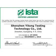 Ista 1a, ista 2a, ista 3a procedures: Test Ista Package Products From Shenzhen Yitong Test Teechnological Co Ltd