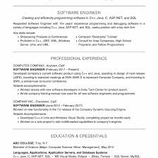 You can let your cv shine and help you reach closer to your dream job if you follow these few suggestions and. Software Engineer Cover Letter And Resume Example