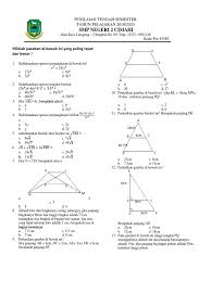 Cara tradisional ini mampu membuat mangga lebih banyak berbuah. Soal Penilaian Tengah Semester Matematika Smp Kelas Ix