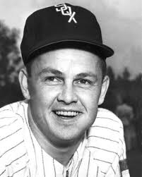 Vintage 1950s Chicago White Sox NELLIE FOX Baseball Nigeria