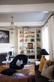 Laura S Living Room Ikea Billy Bookshelves Hack The Makerista Ikea Built In Bookshelves Built In Ikea Bookshelf Hack