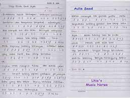 Gak hanya ini saja masih banyak not not angka lainnya klik not pianika untuk melihat semuanya. Not Angka Lagu Ebiet G Ade Lhia S Music Notes