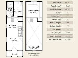 2 Bedroom Tiny House Plan On Wheels Tiny House Company Tiny House Floor Plans Diy Tiny House