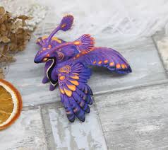 Tropical Feathery Dragon Miniatures By Evgeny Hontor Dragon Miniatures Animal Sculptures Dragon Figurines