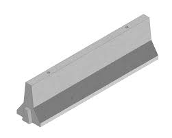 1981 a concrete slab 32 inches high with slanted sides that is used in tandem with others to block or reroute traffic or to divide. Concrete Jersey Barrier Pcj3c Leda Security Products