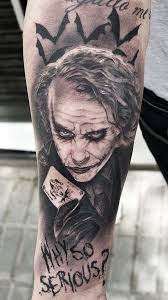Joker Tattoo By Miguel Bohigues Post 6625 Joker Tattoo Design Joker Tattoo Movie Tattoos