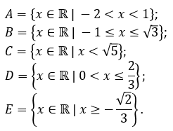 In interval notation we just write the beginning and ending numbers of the interval, and use: Intervale De Numere Reale Matera