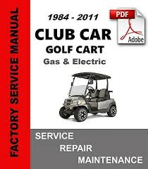 1997 volkswagen golf repair manual. Carrinho De Golfe Club Car 1984 2011 E Reparo De Fabrica Mais Servico Shop Maint Manual Ebay