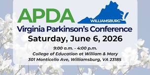 2026 Virginia Parkinson's Conference - Williamsburg