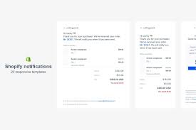 Ad Html Shopify Email Templates By Craftingemails On Creativemarket Craftingemails H In 2020 Email Templates Responsive Email Template Ecommerce Email Templates