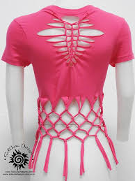 You know how some shirts don't really give you much room to wear jewelry? T Shirt Cut Out Designs