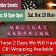 2 Day December Shopping Event-Fri,Dec 19-5-9pm ... event in Mooresboro, NC