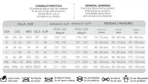 Ann Chery Size Chart Lecorset Shop