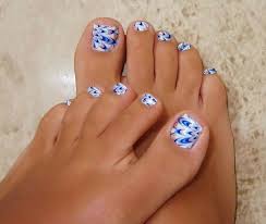 You could choose something funky and fun like this design. Summer Pedicure Ideas Musely