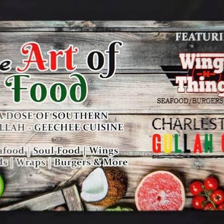 Wings N Things Food Truck & THE ARTOFFOOD CREATIONS — Soul food restaurant food truck in North Charleston, South Carolina