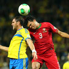 Share all sharing options for: Sweden Vs Portugal 2014 World Cup Qualifying Final Score 2 3 Cristiano Ronaldo Nets A Hat Trick Sbnation Com