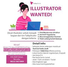 Maybe you would like to learn more about one of these? Lowongan Kerja Illustrator Di Tullip Studio Lokerjogja Id