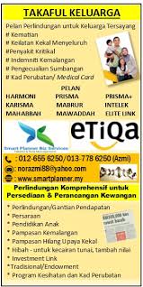 2) melindungi mangsa kemalangan yang ditimpa musibah daripada dimanipulasi. Takaful Keluarga Smart Planner Biz Services