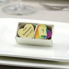 Personalisierte Herzpralinen Zur Kommunion Kommunion Geschenke Konfirmation