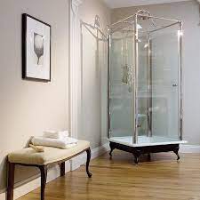 Aquapeutics is a leading supplier of luxury bathroom steam and sauna showers, whirlpool bathtubs, saunas shower panels and vanities for modern bathrooms. A Unique Iconic Freestanding Glass Enclosed Shower Unit The Spittal Is A Magnificent Addition To Any Bath Bathroom Interior Design Shower Units Interior