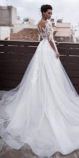 New Marvelous Tulle Organza Jewel Neckline 1 In 2 Wedding Dresses With Lace Appliques Belt Beadi 2nd Wedding Dresses Wedding Dresses Top Wedding Dresses