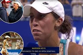 Madison Keys says she 'couldn't hear s--t' from fiancé at US Open