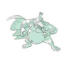 Inktober King K Rool By Jnsfw On Deviantart Rool K Rool Mario Art