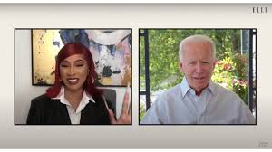 2) that president trump had tested positive for the coronavirus. Cardi B And Joe Biden Talk Election Coronavirus Police Brutality Variety