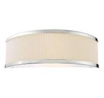 där lighting Alvaro Wall Light Polished Chrome With Ivory Shade Factory  Sale | Electronics