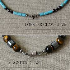 Mens Stone Necklace Men S Jewelry Collana Di Pietra Etsy Stone Necklace Men Necklace Stone Jewelry