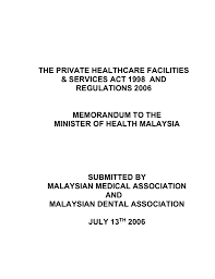 There's so much to love about island life in penang, malaysia, that it's hard to know where to start. The Private Healthcare Facilities Services Act 1998 And