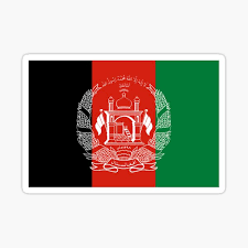 A flag flown over camp phoenix in kabul, afghanistan during operation enduring freedom will be featured during a special flag raising ceremony oct 17, 9 a.m. Afghanistan Flag Stickers Redbubble