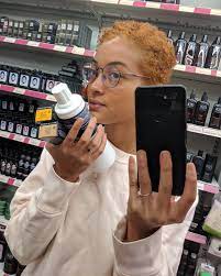 Black, clay red, and indigo. How To Dye Natural Afro Hair Blond Or Brunette Popsugar Beauty